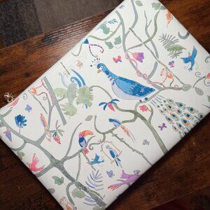 Timo & Violet / OTG|247 Tropical Chinoiserie Clutch Bag Brand New! Vegan Leather